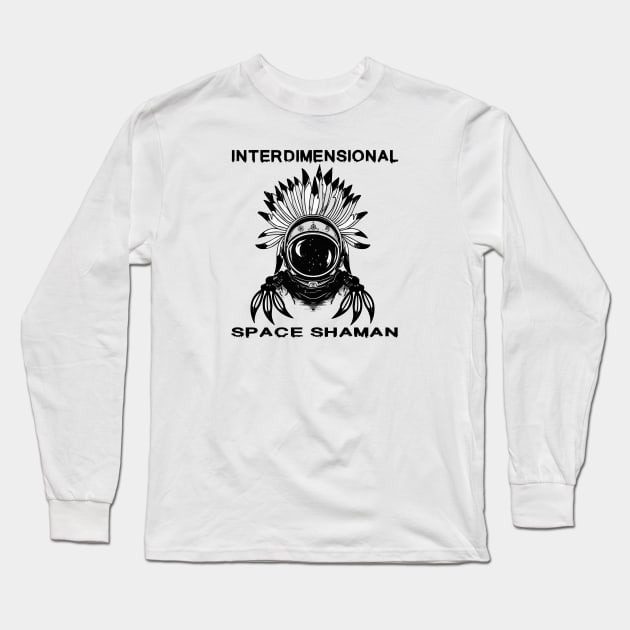 SPACE SHAMAN Long Sleeve T-Shirt by Tripnotic